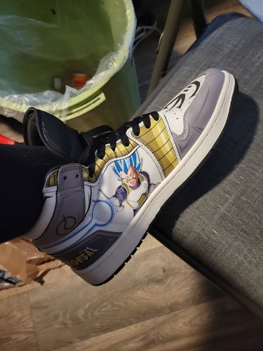 Customer photo review of Itachi Akatsuki Shoes Naruto Casual Sneakers