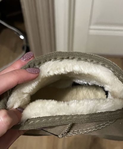 Customer photo review of Comfy Winter Boots
