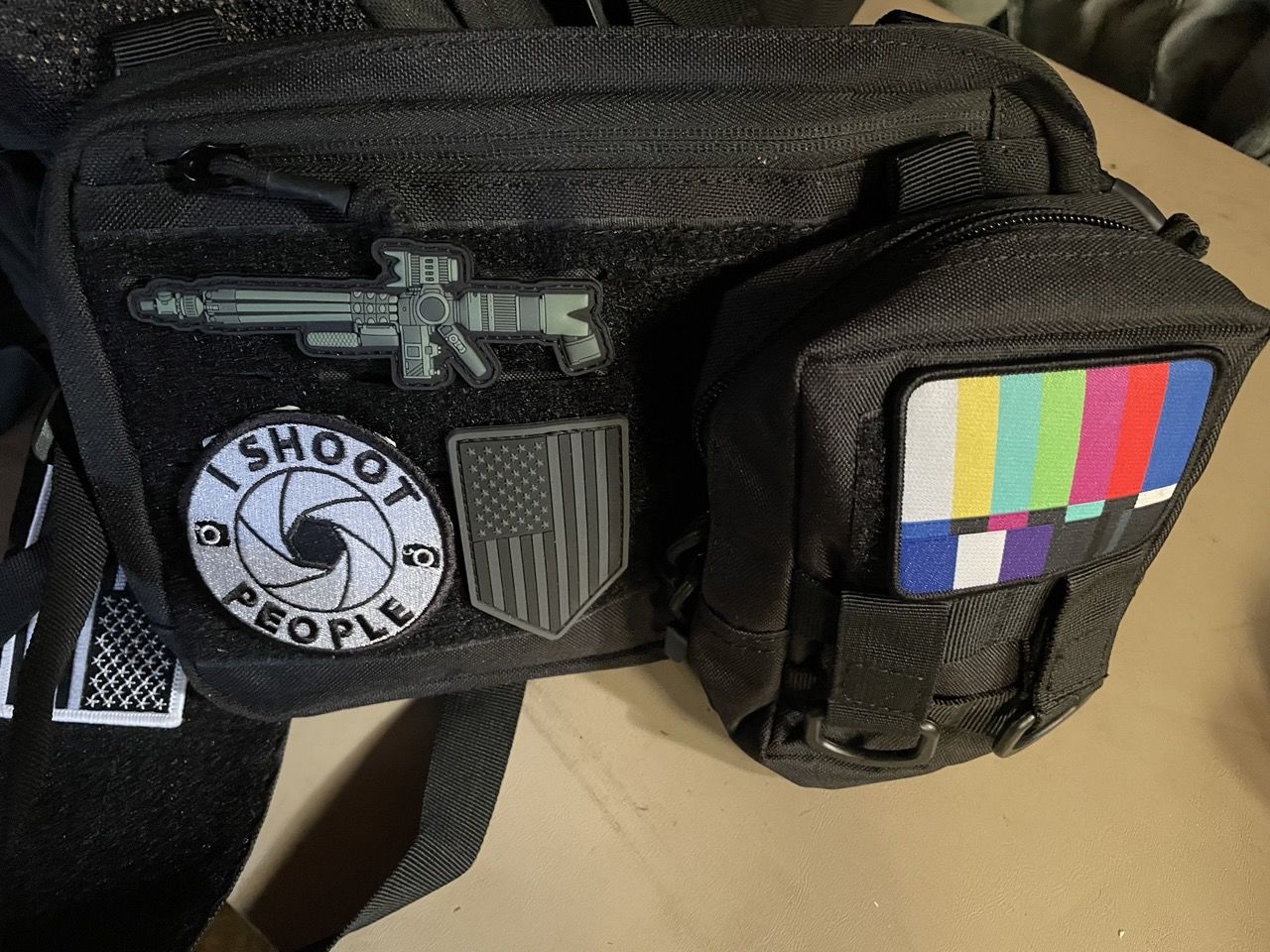 Customer photo review of Tactical Camera Morale Patch