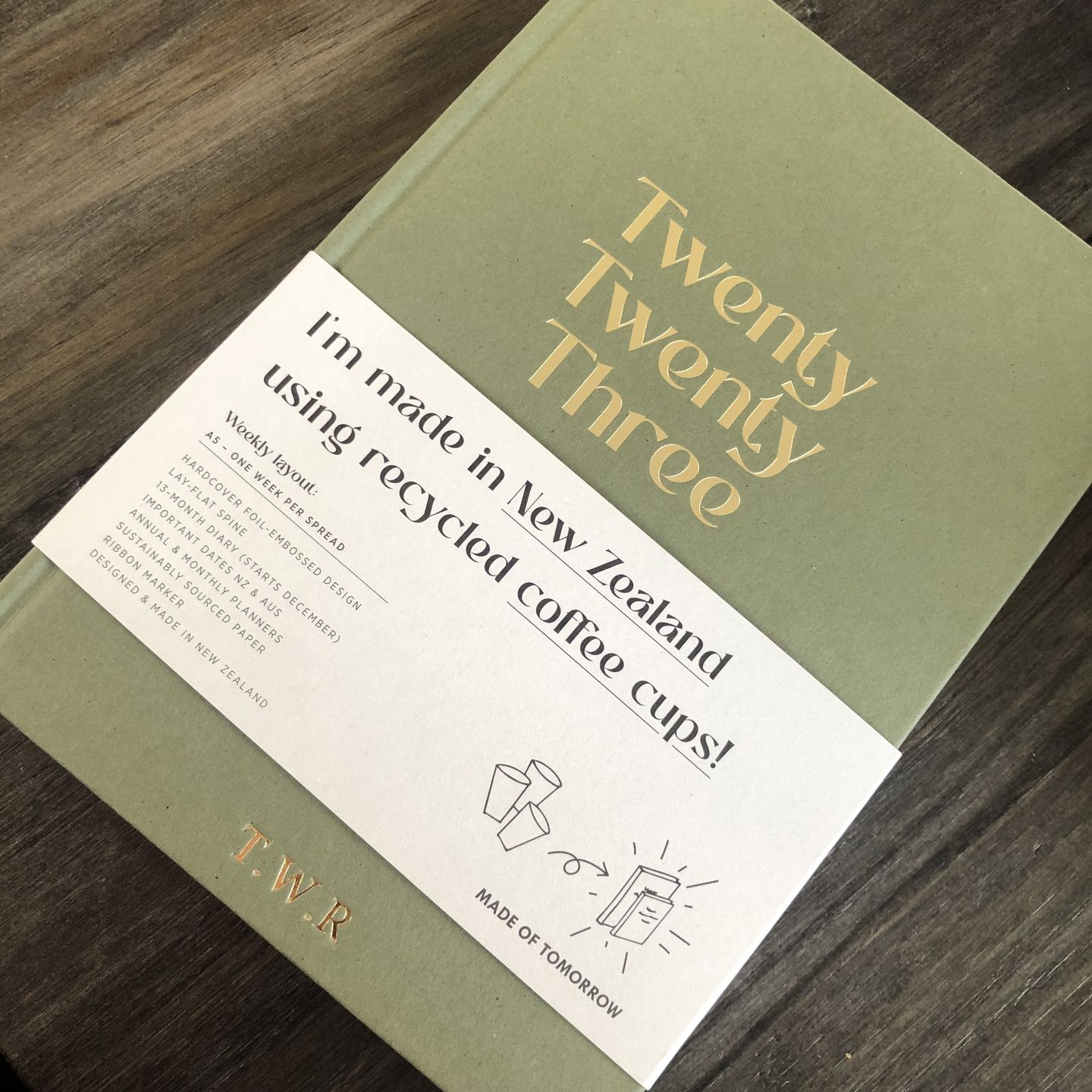 Customer photo review of 2025 Weekly Diary