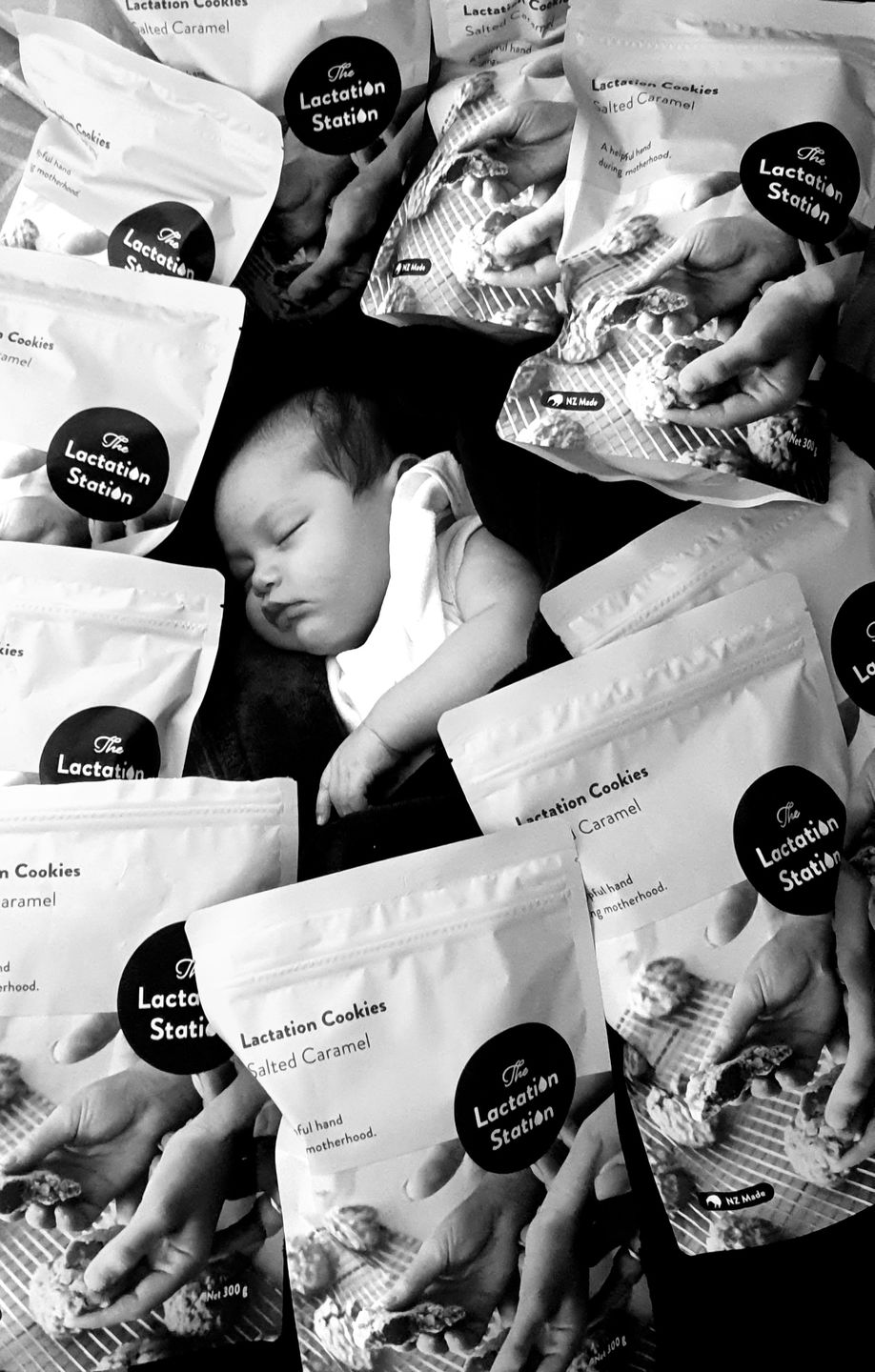Customer photo review of Salted Caramel Lactation Cookies