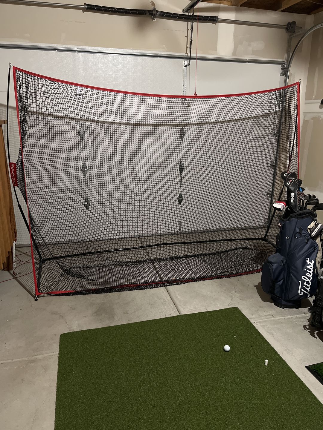Customer photo review of Golf Net Pro 10x7 ft | Golf Hitting Net