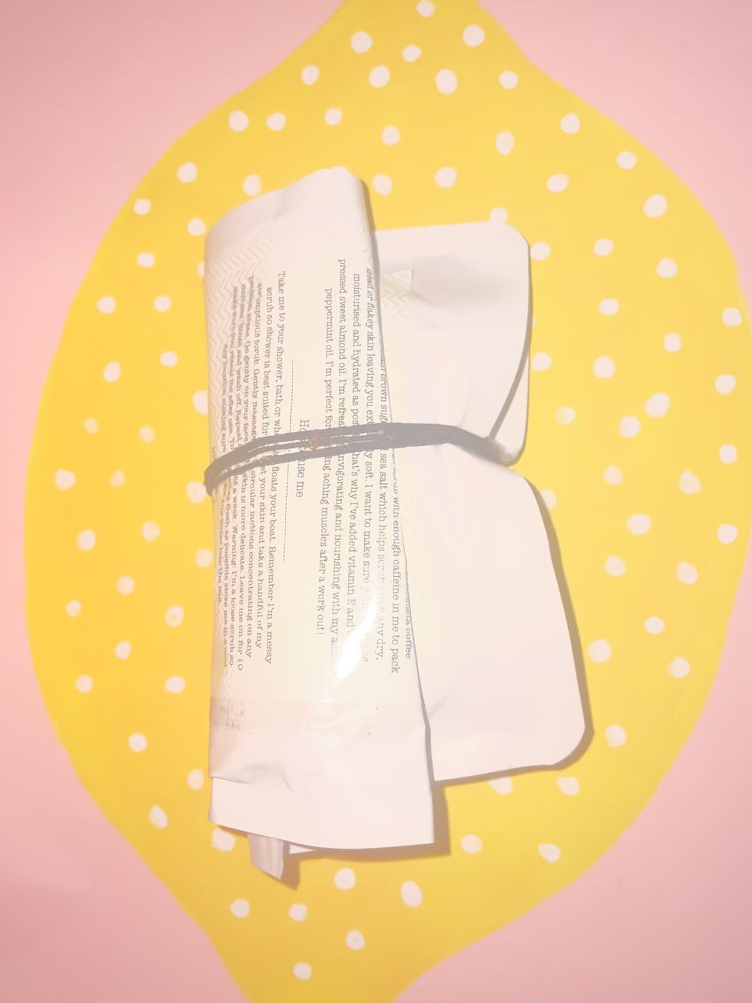Customer photo review of Grapefruit Coffee Full Body Scrub
