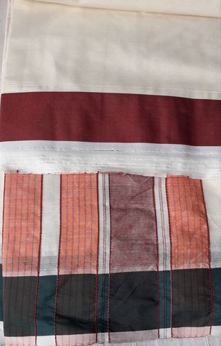 Customer photo review of Haristore Pure Cotton Veshti / Dhoti