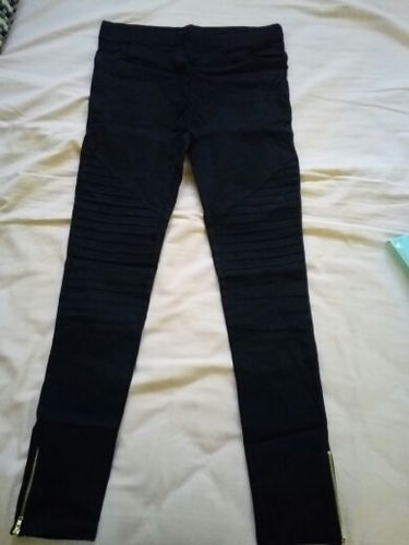 Customer photo review of High Waisted Chic Elegant Solid Color Workwear Trouser Pants