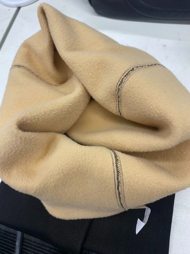 Customer photo review of Thick Hight Waist Translucent Warm Fleece Pantyhose Leggings