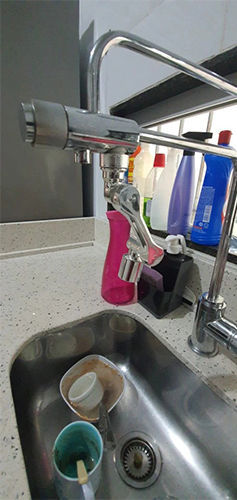 Customer photo review of Extension de Robinet Rotative (Universelle)
