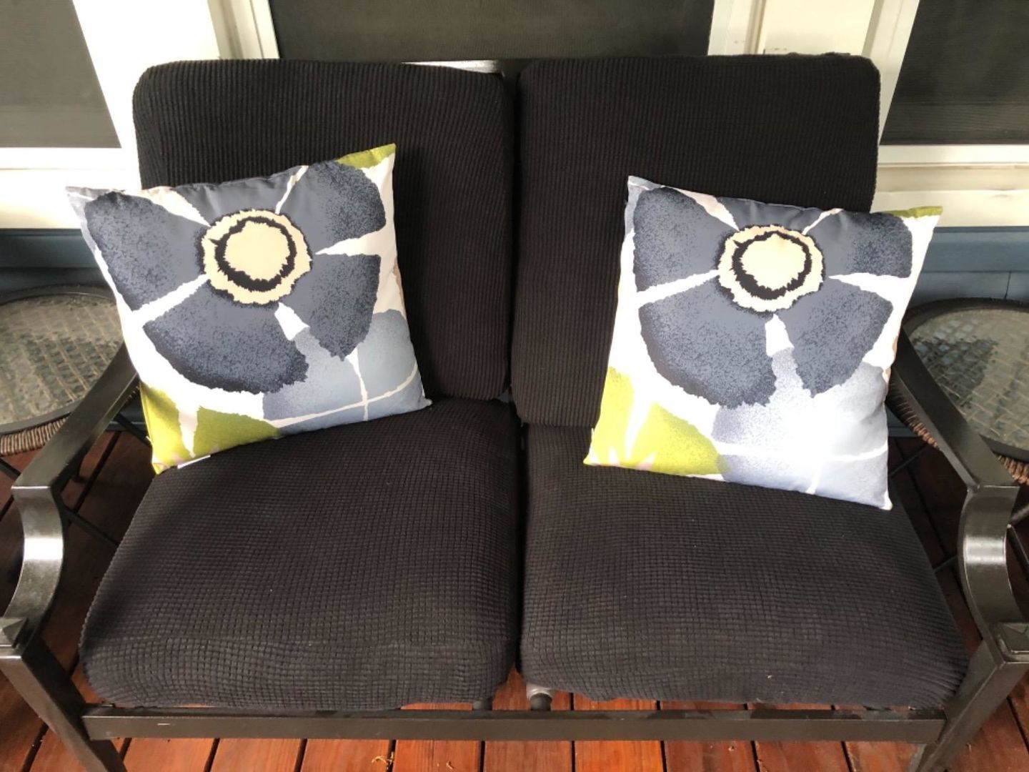 Customer photo review of (Christmas Hot Sale )Sofa Cushion Cover