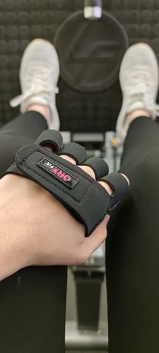 Customer photo review of Guantes Pesas GRAB Mujer