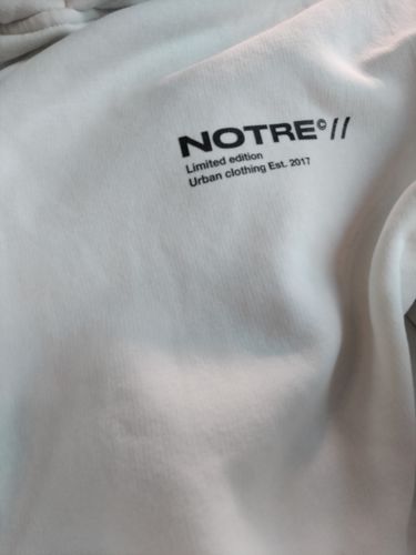 Customer photo review of Felpa Hoodie Notre Human Being