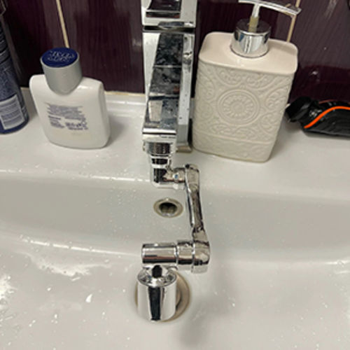 Customer photo review of Extension de Robinet Rotative (Universelle)