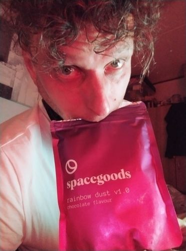 Customer photo review of rainbow dust