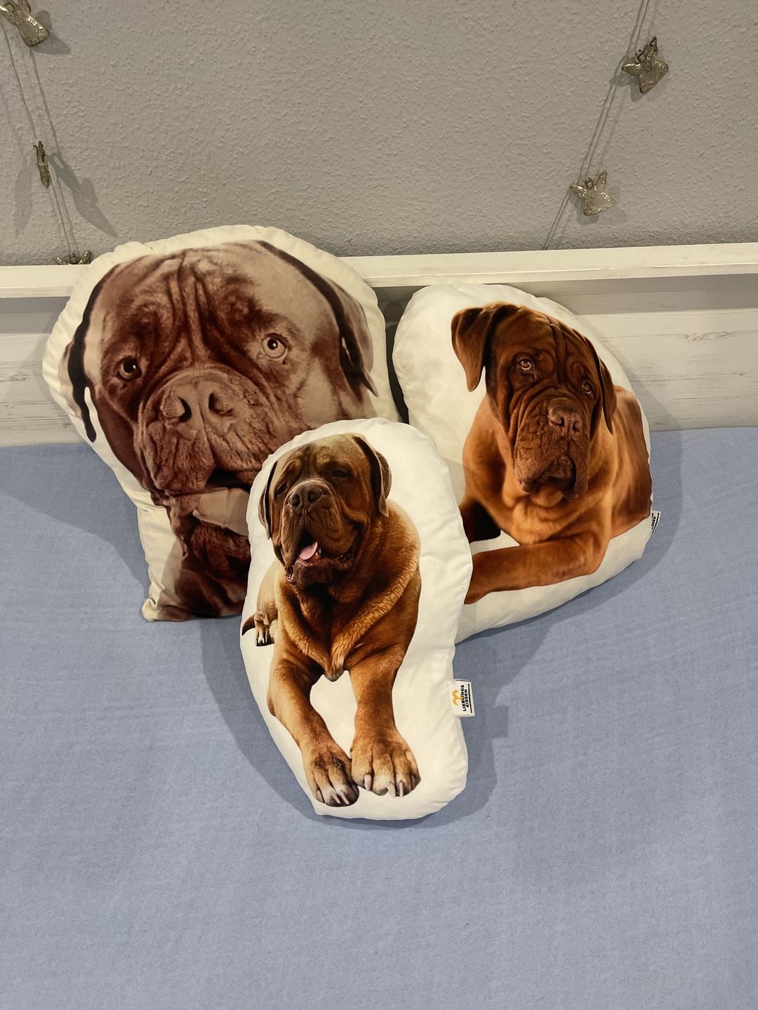 Customer photo review of Personalisiertes Tiergesichterkissen