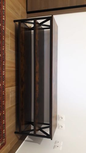 Customer photo review of Έπιπλο Τηλεόρασης Ράφι TV Βάση Τηλεόρασης Τραπέζι Στερεοφωνικού vintage καφέ LTV-100B01