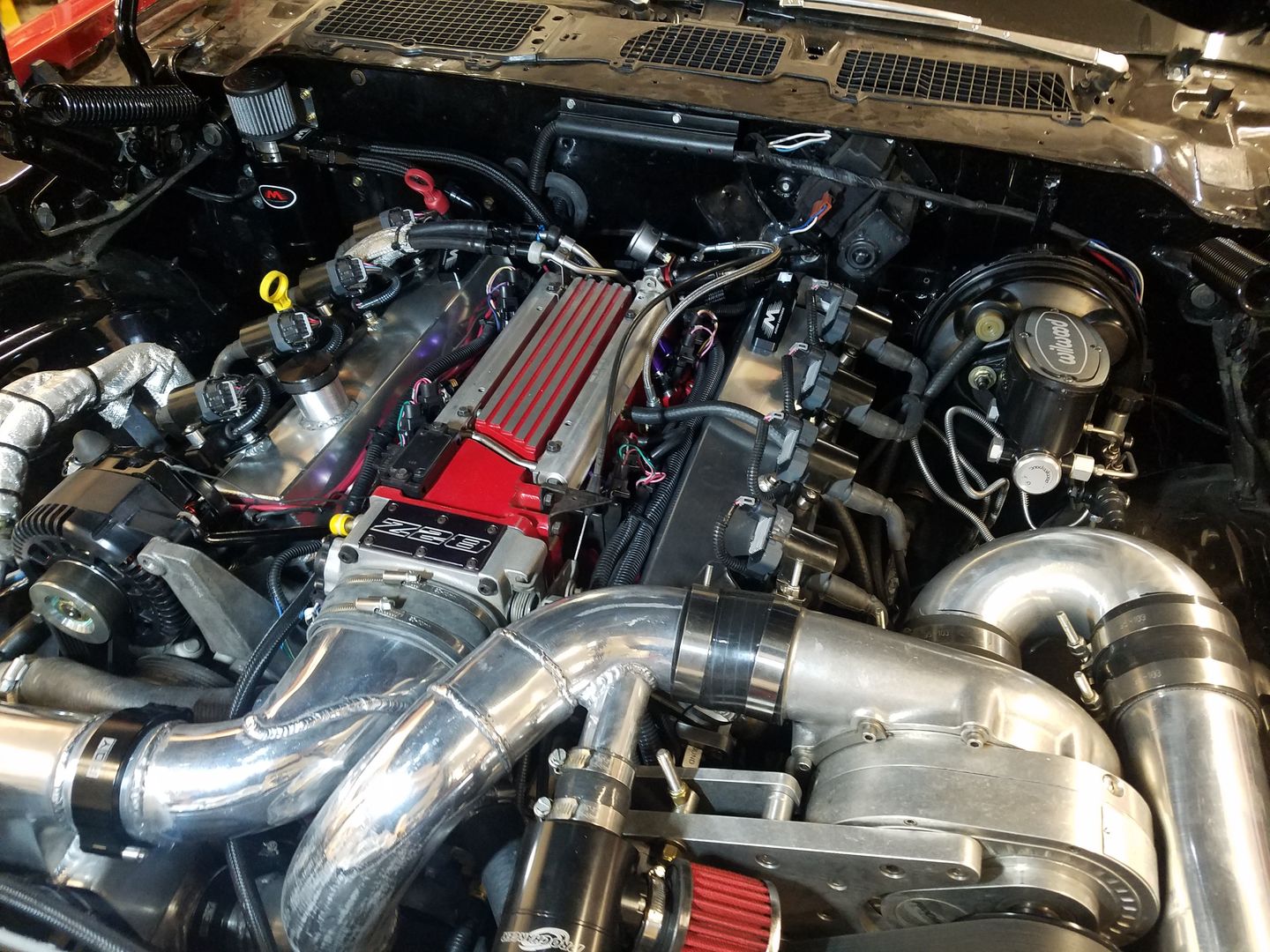 Customer photo review of Motion Raceworks Billet Valve Cover Breathers Black Anodized (Pair) 32-120BLK PAIR