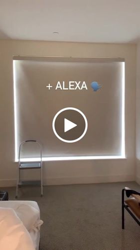 Customer video review of SmartWings Motorized Roller Shades 100% Blackout Linen