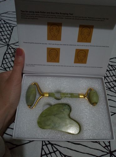Customer photo review of Sarahbio® - Rouleau de jade