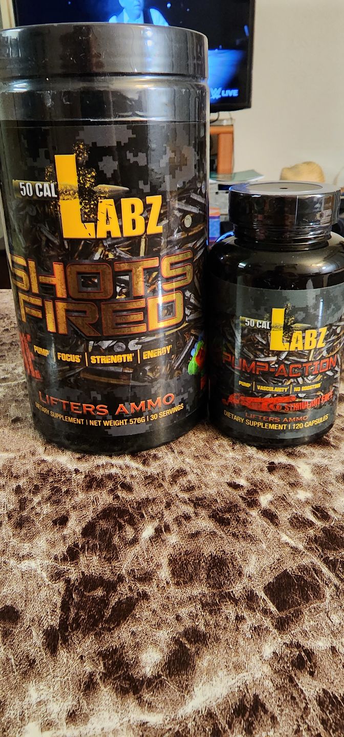 Customer photo review of PreWorkout Stack