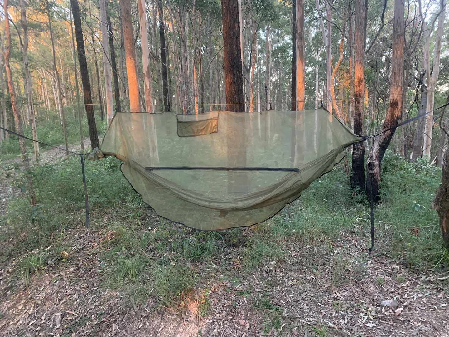 Customer photo review of Ultralight Hammock Set