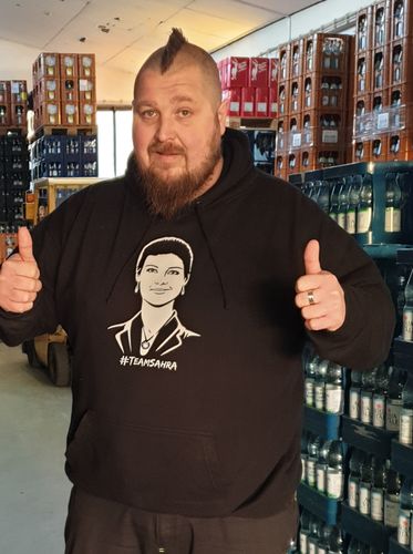 Customer photo review of HOODIE BUBEN • #TEAMSAHRA / TEAM SAHRA