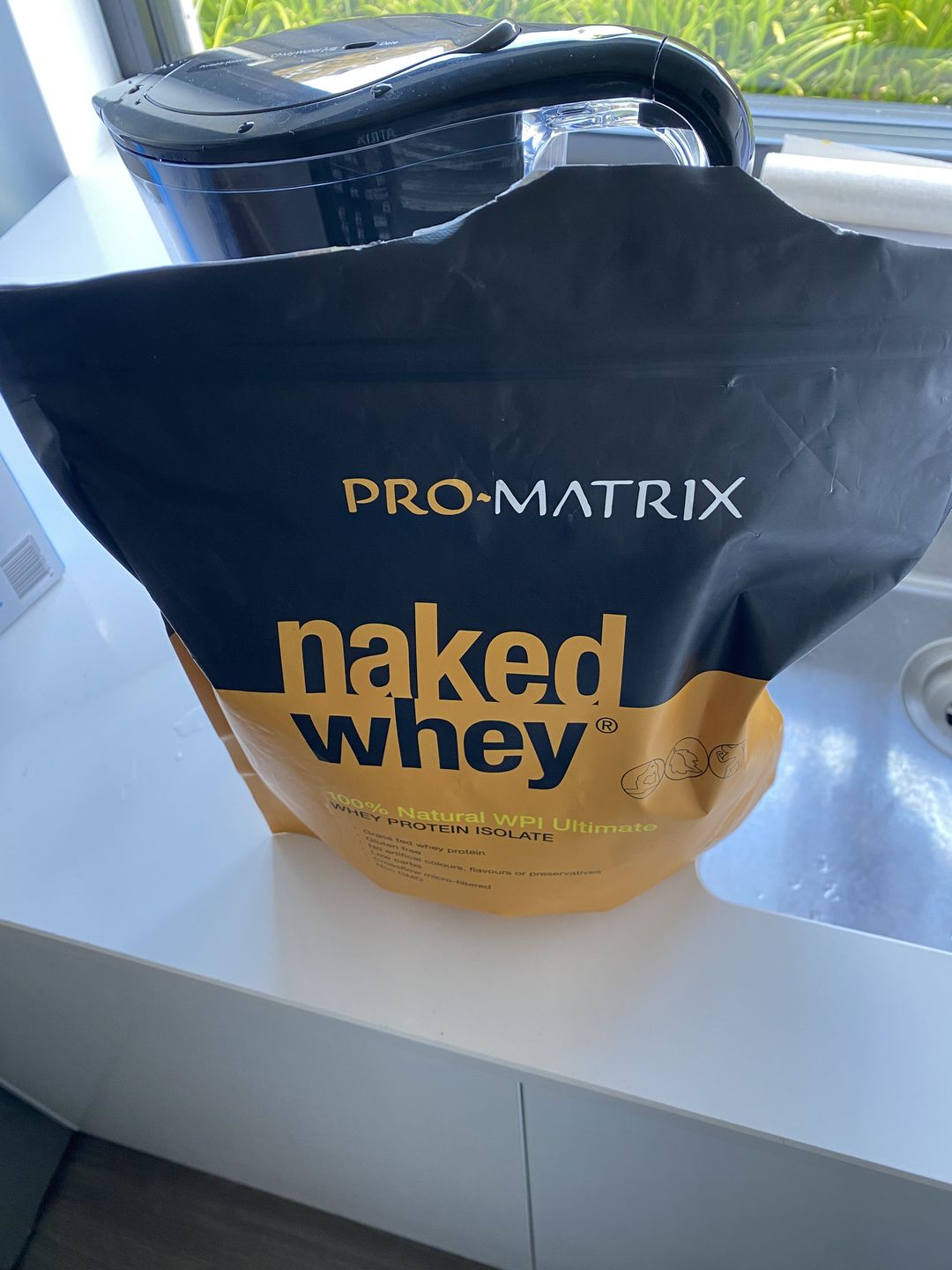 Customer photo review of 1kg UNFLAVOURED, Isolate NAKED WHEY