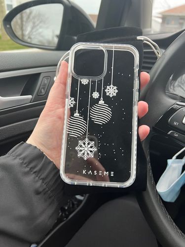 Customer photo review of Ornaments Clear Case