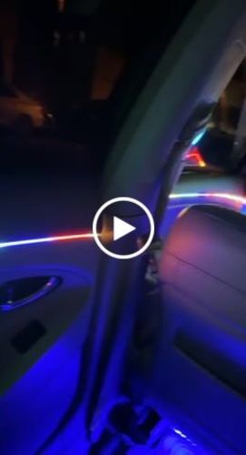 Customer video review of Flow Series Fiber Optic Interior ambient Lighting Kit