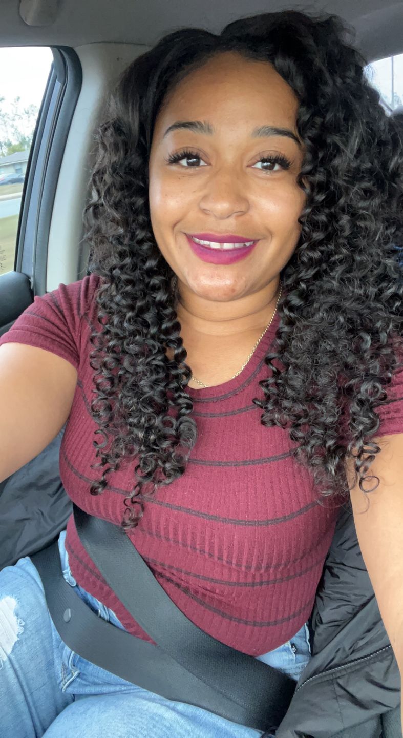 Customer photo review of Indian Curly Bundle