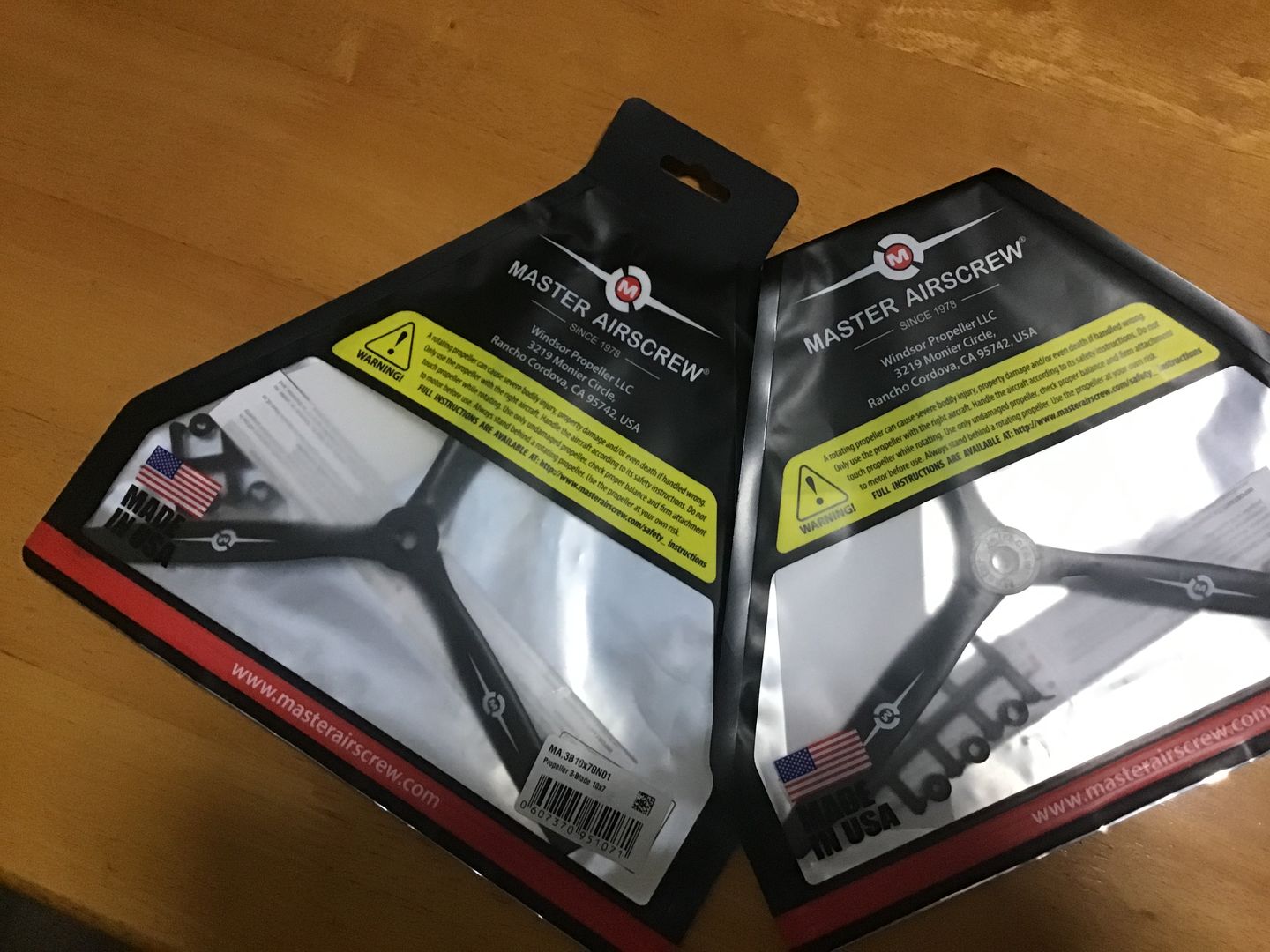 Customer photo review of 3-Blade - 10x7 Propeller