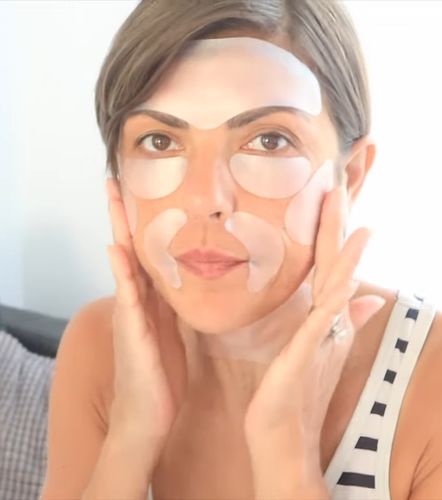 Customer photo review of Patchs Visage Anti-Rides Fontanay™ Réutilisables