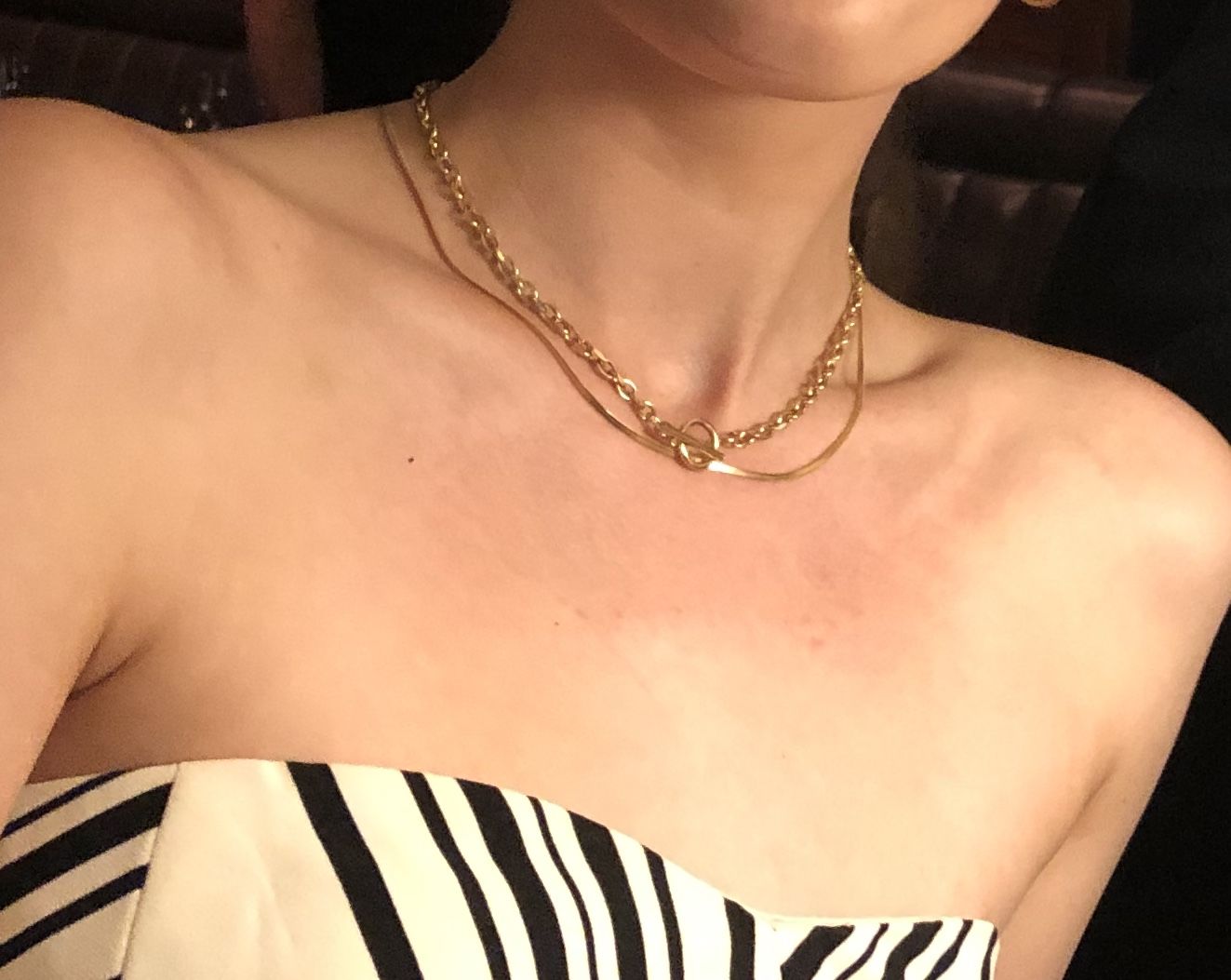 Customer photo review of Cuban Choker Necklace