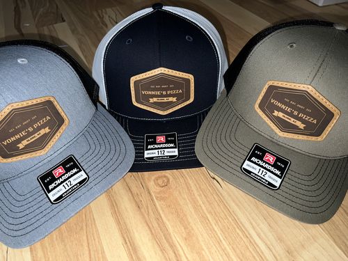 Customer photo review of Richardson 112 Custom Leather Patch Hat