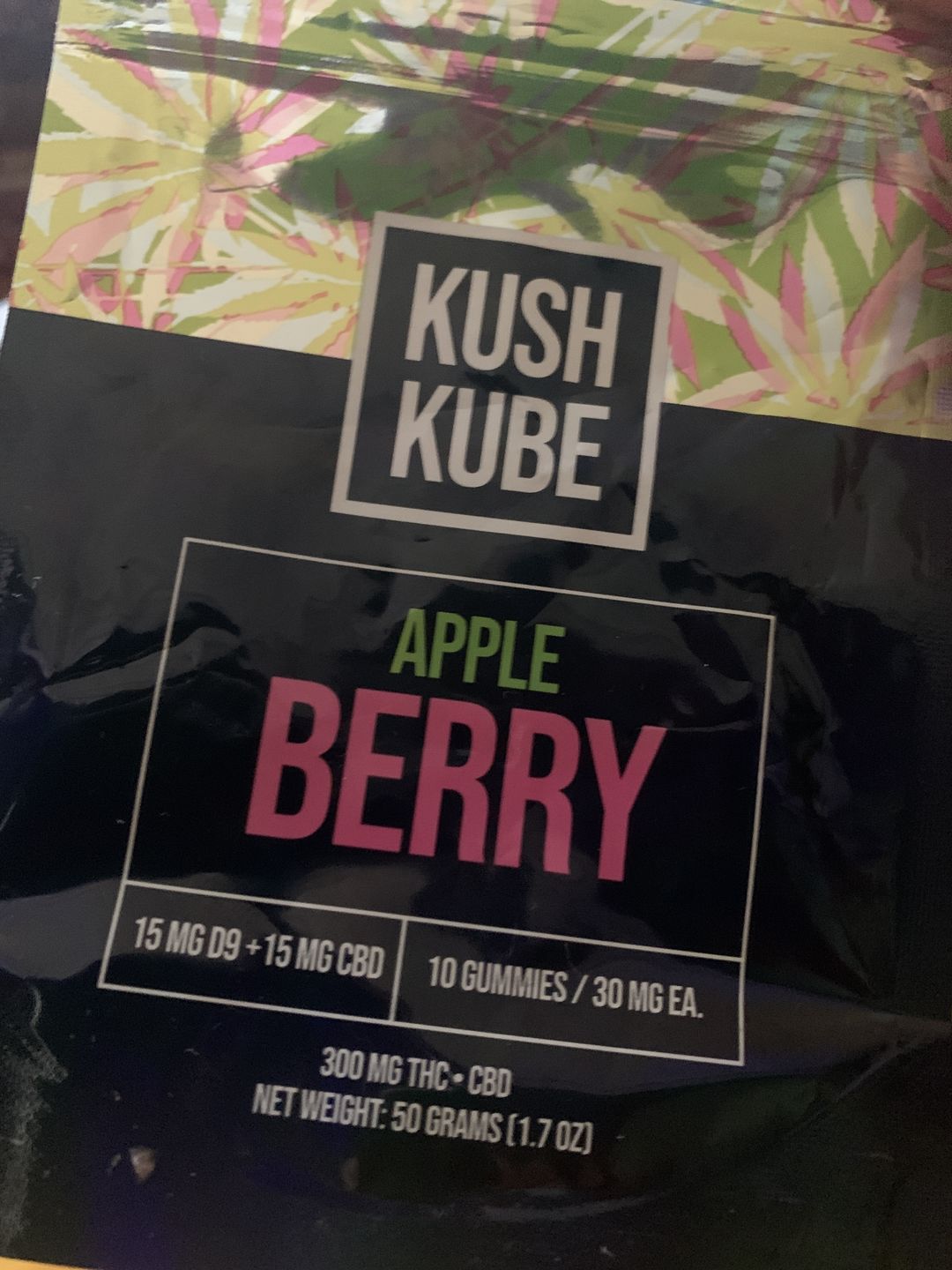 Customer photo review of Sour Watermelon - 10 Gummy Pack