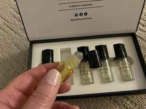 Customer photo review of Asēdos Perfume Oil Collection - Sweet