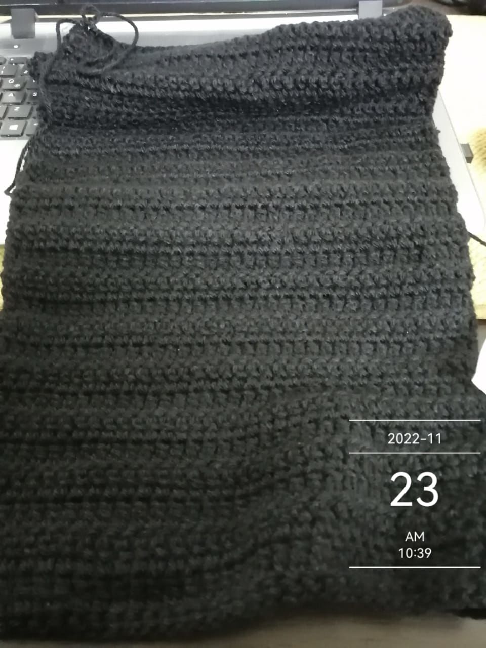 Customer photo review of Estambre Kuku Súper, marca Tamm, MADEJA de 200g con 452m  ⭐