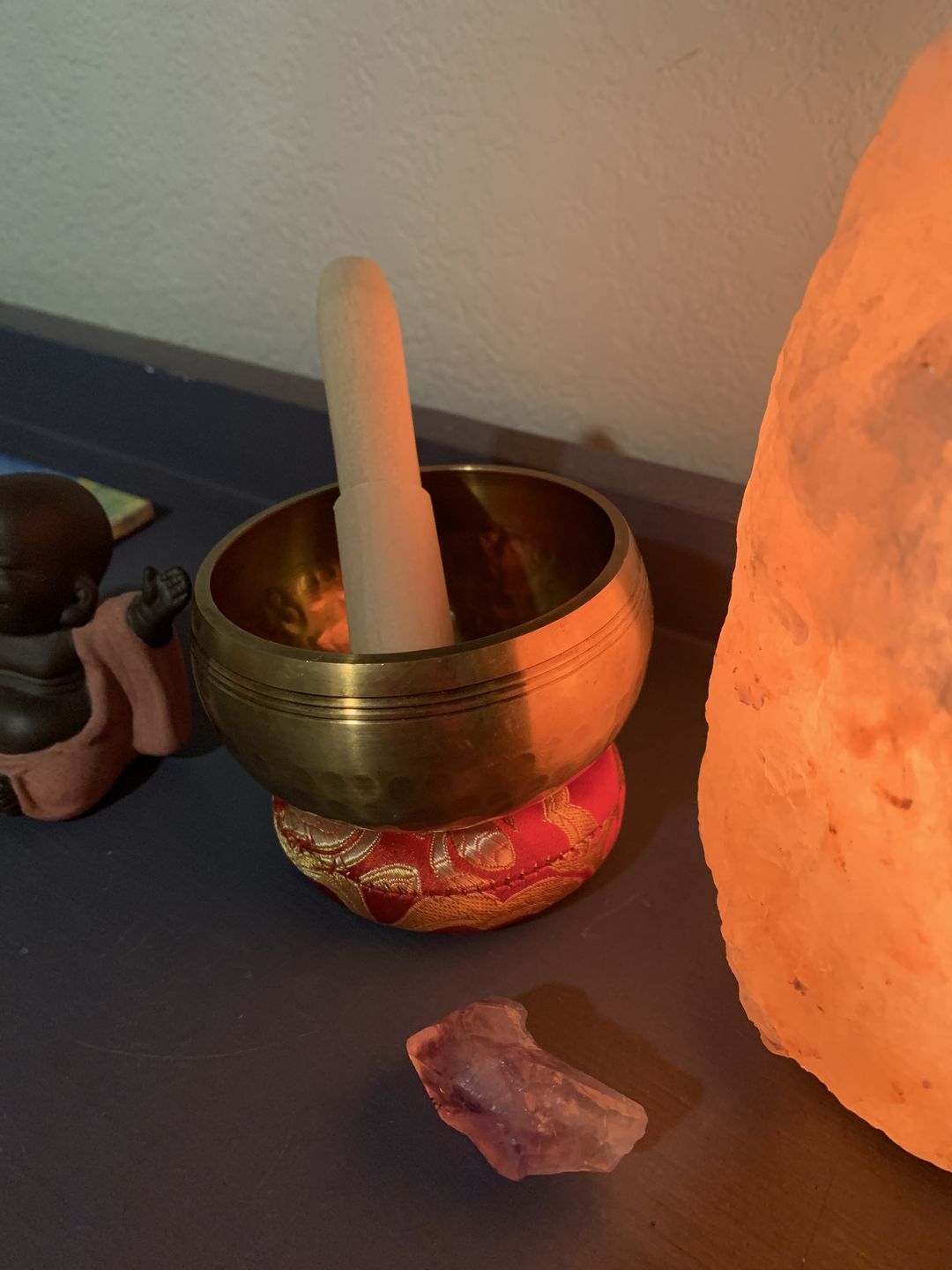Customer photo review of Tibetan Meditation Singing Bowl