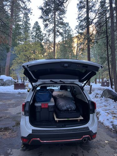 Customer photo review of deepsleep Solo Mat for Subaru Forester