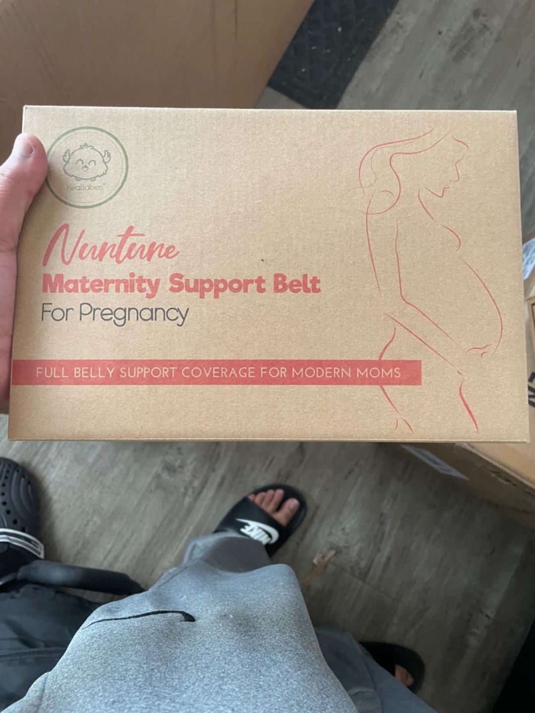 Customer photo review of Nurture 2-in-1 Maternity Support Belt