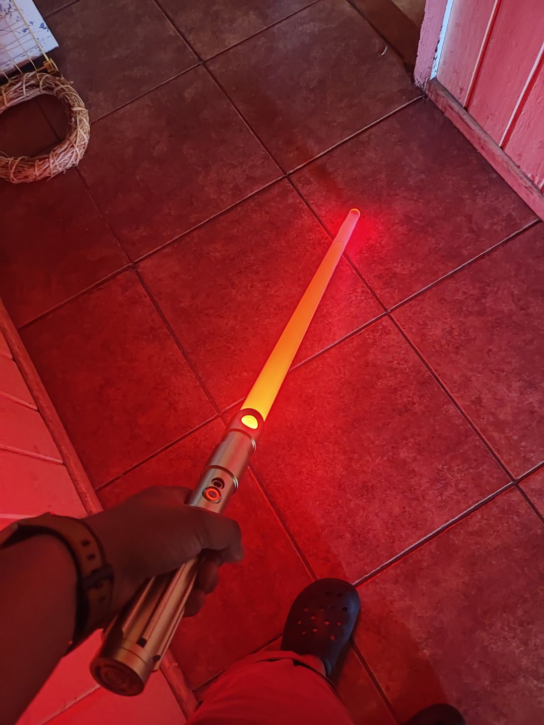 Customer photo review of Moon Light Lightsaber