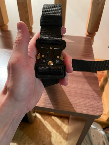 Customer photo review of Techwear Military Belt