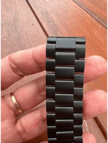 Customer photo review of Strike Edelstahl Gliederarmband™️ für Deine Apple Watch