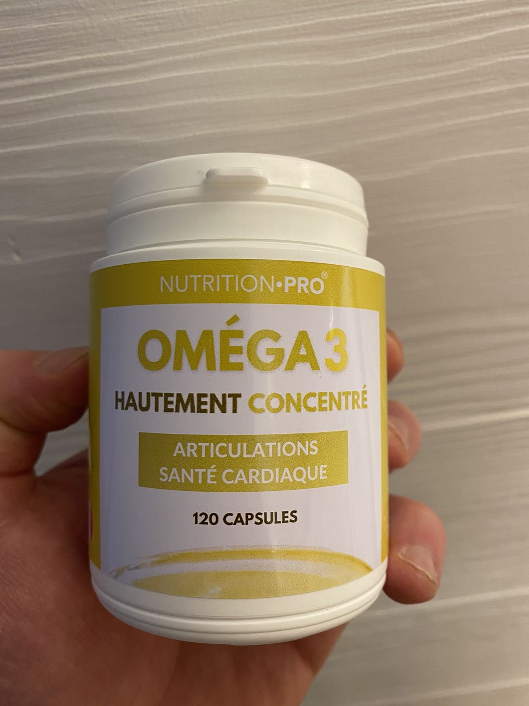 Customer photo review of OMÉGA 3 (OMEGAVIE®) - 120 CAPSULES