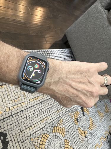 Customer photo review of Nylon Apple Watchband With Case