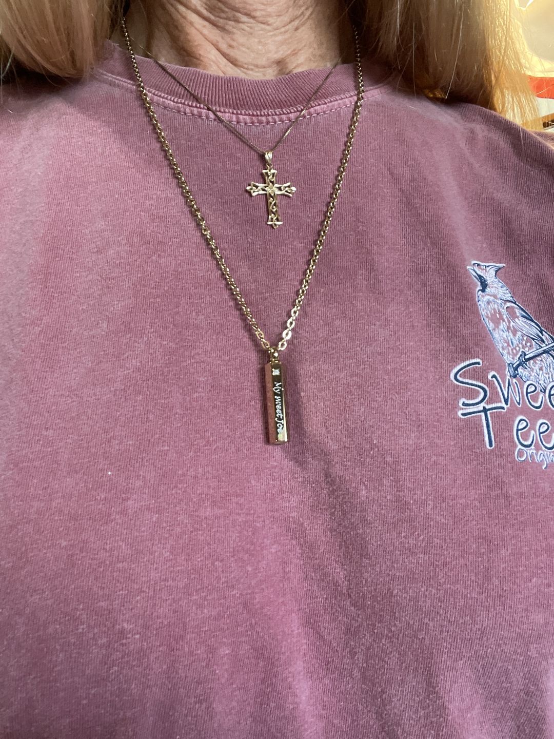 Customer photo review of Modern Urn Pendant