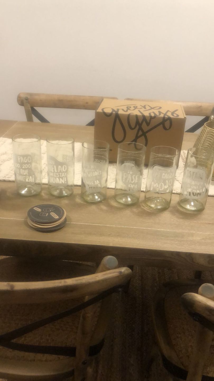 Customer photo review of Viral 2.0 Juego de 6 Vasos