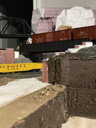 Customer photo review of Central Valley Models 1904 72' Plate Girder Bridge (Double Track), HO Scale