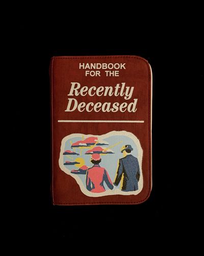 Customer photo review of PRE-ORDER - BEETLEJUICE™ Recently Deceased Book Bag