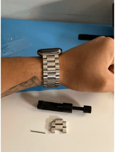 Customer photo review of Strike Edelstahl Gliederarmband™️ für Deine Apple Watch