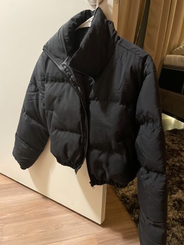 Customer photo review of Solid Puffer Coat