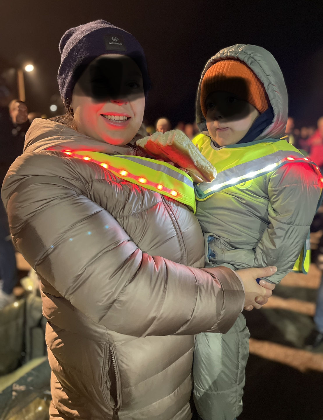 Customer photo review of LED Gurt für Erwachsene